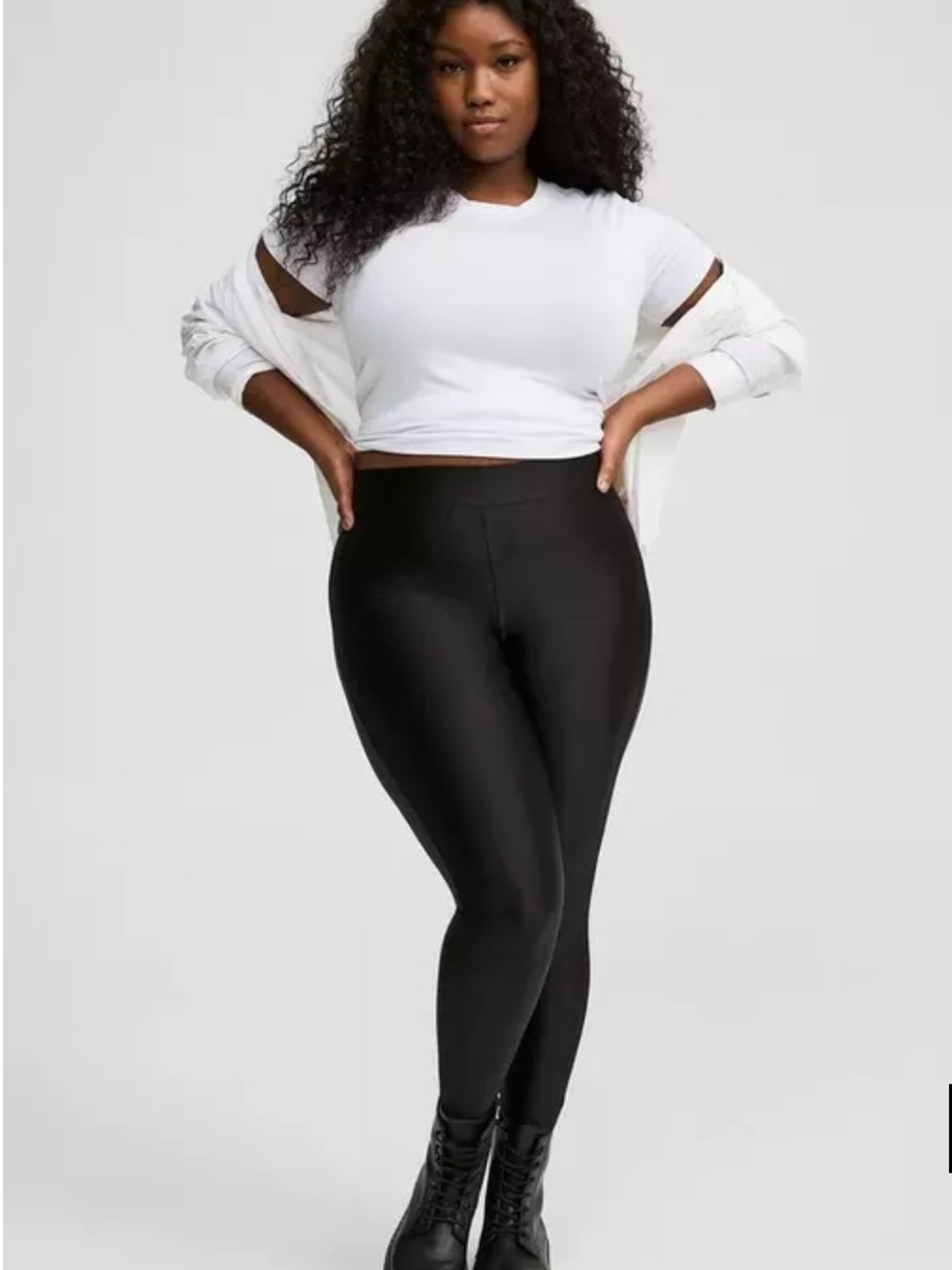 torrid Black Stretch Leggings